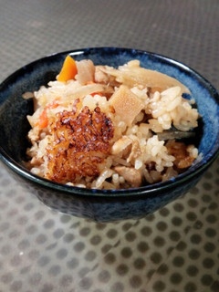 お焦げが旨い炊き込みご飯(//∇//)-レシピのメイン写真