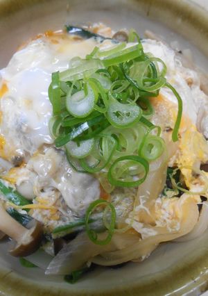 本つゆであさりのむき身入り玉子丼！-レシピのメイン写真