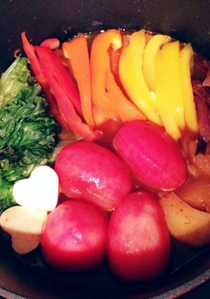 キムチ鍋♡2度美味しくver♪-レシピのメイン写真