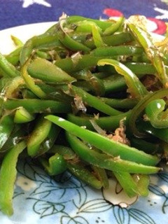簡単☆早くて美味しいピーマンのポン酢炒め-レシピのメイン写真