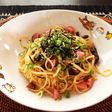 旨い♪ベーコンとキューちゃんの和風パスタ