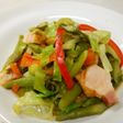 アスパラ&ベーコン 春キャベツ入り