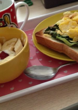 ポテトサラダ食パン-レシピのメイン写真