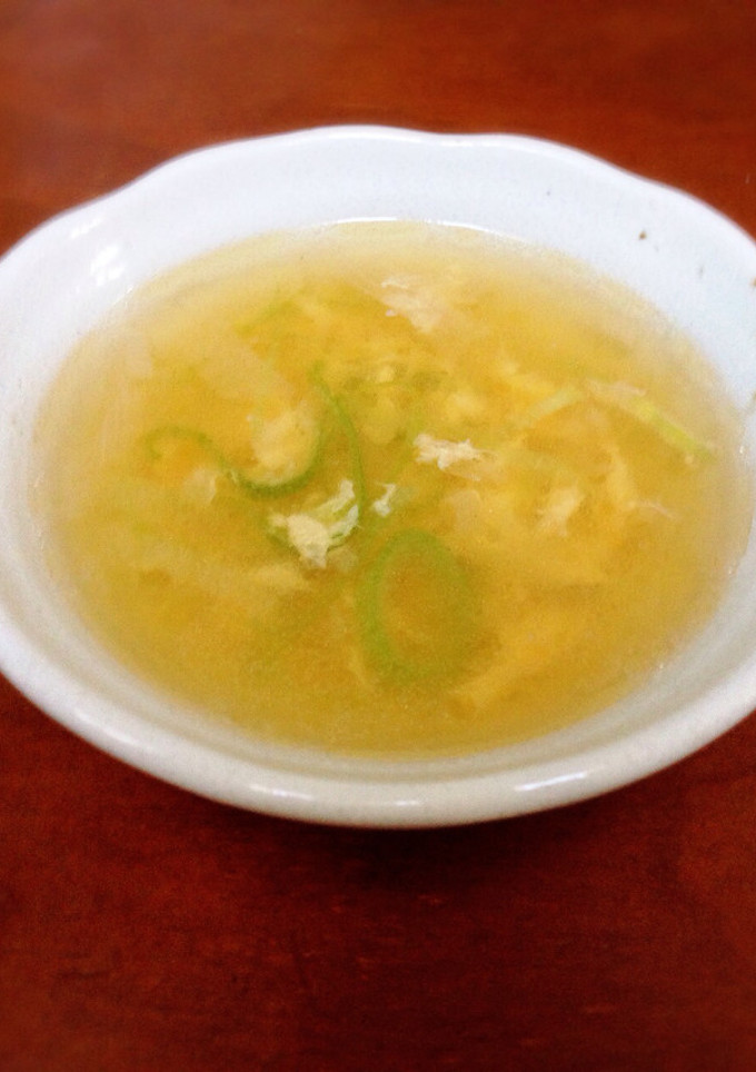 美味！簡単！卵と長ネギの中華スープ-レシピのメイン写真