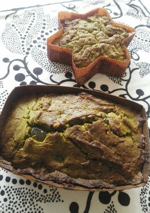 HMで抹茶ケーキ with 羊羹-レシピのメイン写真