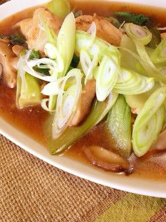 鳥肉と青梗菜の中華煮-レシピのメイン写真