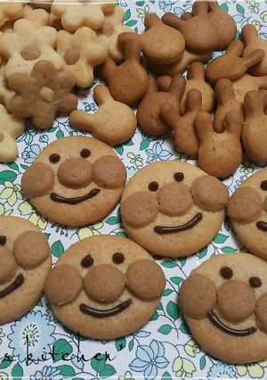 アンパンマンクッキー（HM）-レシピのメイン写真