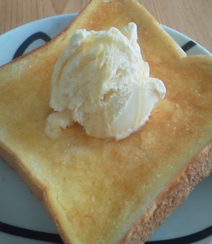 アイスふっくらトースト♪ アイスふっくらトースト