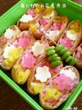 春だ桜だ♡お花見弁当