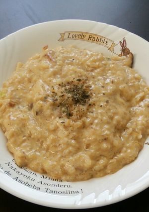 冷やご飯で出来る！濃厚クリーミーリゾット-レシピのメイン写真