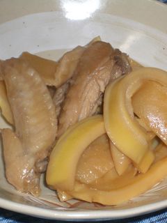 筍と手羽先の煮物-レシピのメイン写真
