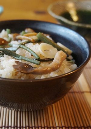 お弁当・お花見に☆山菜おこわ-レシピのメイン写真