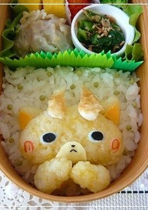 キャラ弁☆妖怪ウォッチ☆コマじろう☆-レシピのメイン写真