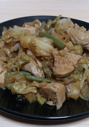 鶏とキャベツのワイン蒸し-レシピのメイン写真