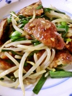 美味しい健康食☆かあさんのレバニラ炒め-レシピのメイン写真