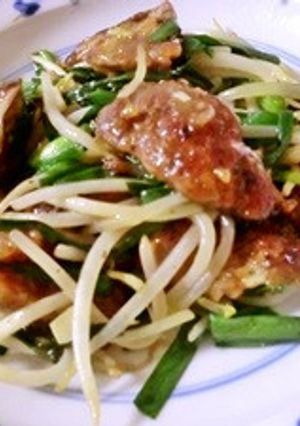 美味しい健康食☆かあさんのレバニラ炒め-レシピのメイン写真