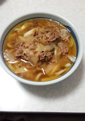 牛肉うどんの具-レシピのメイン写真