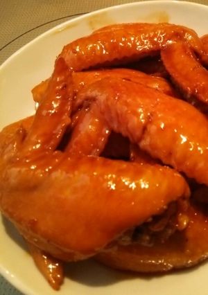 手羽先の焼き肉ﾀﾞﾚ煮-レシピのメイン写真