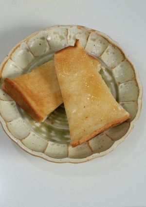 カルピスソフトとハチミツトースト-レシピのメイン写真