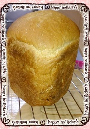 ホームベーカリーで♬簡単バター食パン♬-レシピのメイン写真