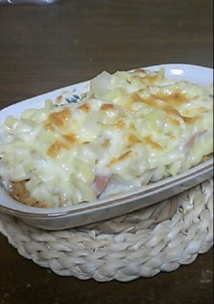 ◆チキンライス入り★マカロニグラタン◆-レシピのメイン写真