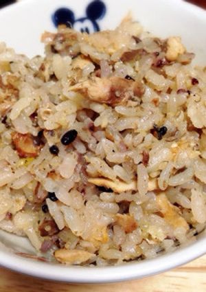 サバ缶と十六穀米で炊き込みご飯☆-レシピのメイン写真