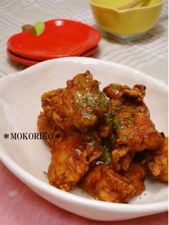 鶏のから揚げ*ゆずれもんソース-レシピのメイン写真