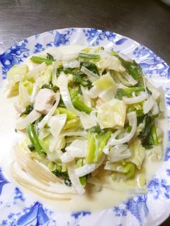 簡単20分☆クリームスープスパゲッティ-レシピのメイン写真
