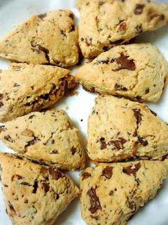 ビニールで!HMでチョコナッツスコーン♡-レシピのメイン写真