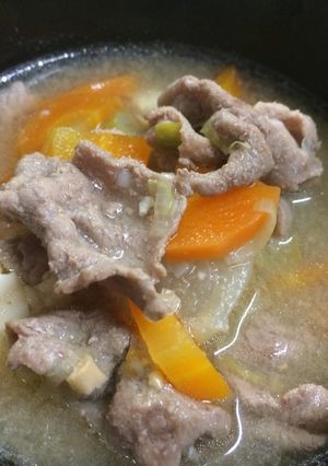 具だくさん☆わが家の豚汁-レシピのメイン写真