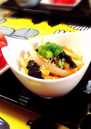 春に♬新玉ねぎの韓国風サラダ-レシピのメイン写真