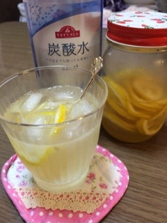 ビタミンたっぷりハチミツレモンジュース☆-レシピのメイン写真
