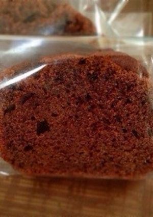砂糖バター卵なし生チョコパウンドケーキ-レシピのメイン写真