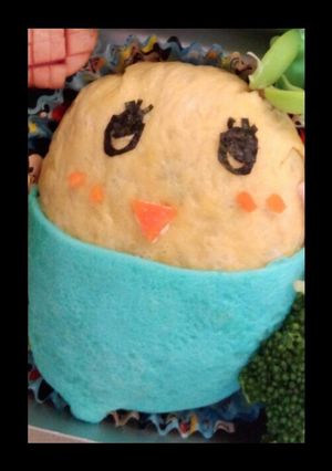簡単ふなっしーキャラ弁☆-レシピのメイン写真