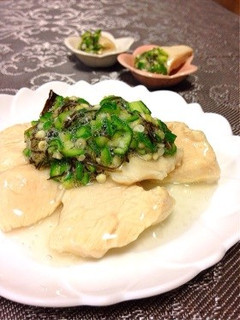 ❀ゆず香✧鶏胸肉のとろ〜りソースがけ-レシピのメイン写真
