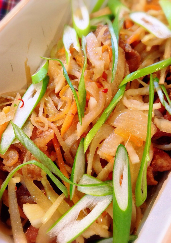 5種野菜と揚げ豚肉のマリネ-レシピのメイン写真