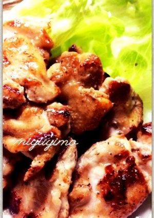 塩レモン味の鶏肉チキンソテー❤︎簡単❤︎-レシピのメイン写真