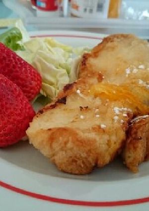 週末ブランチ☆ヤクルトフレンチトースト-レシピのメイン写真