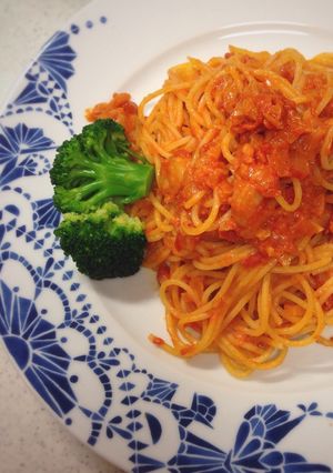 えびのトマトクリームソース パスタ-レシピのメイン写真