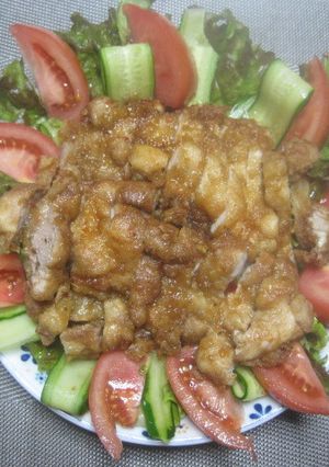 チキンのドレッシングかけ-レシピのメイン写真