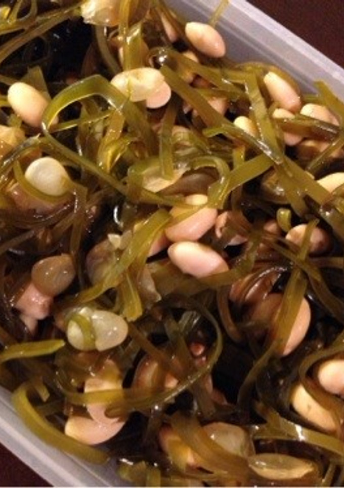 簡単！大豆と昆布の煮物-レシピのメイン写真