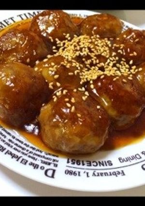 甘酢肉団子-レシピのメイン写真