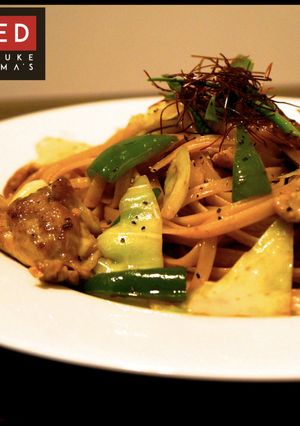 簡単絶品！春キャベツの回鍋肉パスタ-レシピのメイン写真