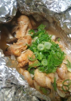 ピリ辛ホイル焼き-レシピのメイン写真