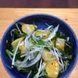 新ワカメ、新玉ねぎ、しんこ~春サラダ