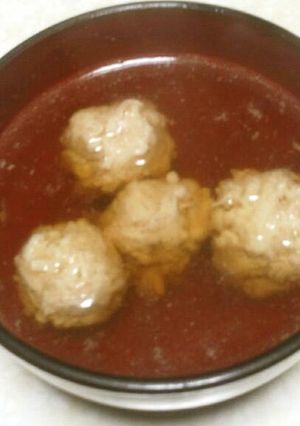 アッサリ肉だんご汁-レシピのメイン写真