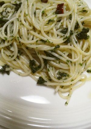 パセリたっぷり♡アーリオオーリオパスタ♡-レシピのメイン写真
