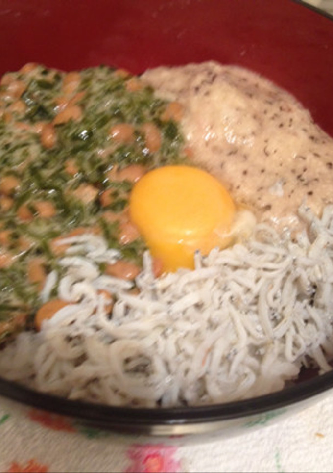 安い！美味い！簡単！しらすとろろ納豆丼-レシピのメイン写真