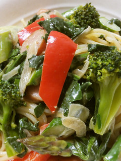 野菜た~っぷり♪さっぱりクリームスパ-レシピのメイン写真