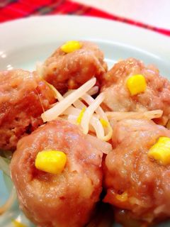 ベビーホタテで皮なしシュウマイ-レシピのメイン写真